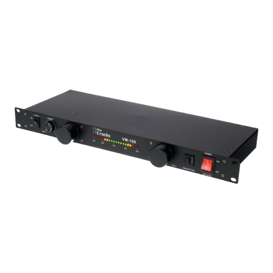 thomann the t.racks VM-100 User Manual