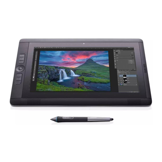 Wacom Cintiq Companion 2 Manual