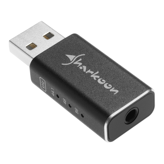 Sharkoon Gaming DAC Pro S Manual