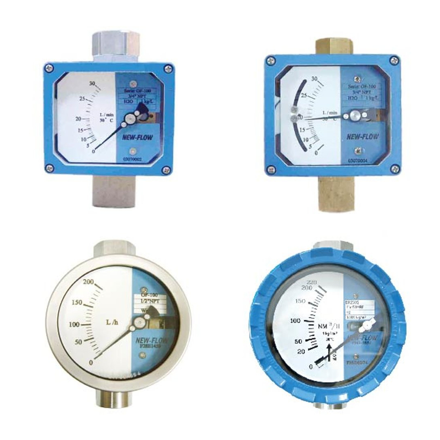New-Flow OF100 Series Instruction Manual