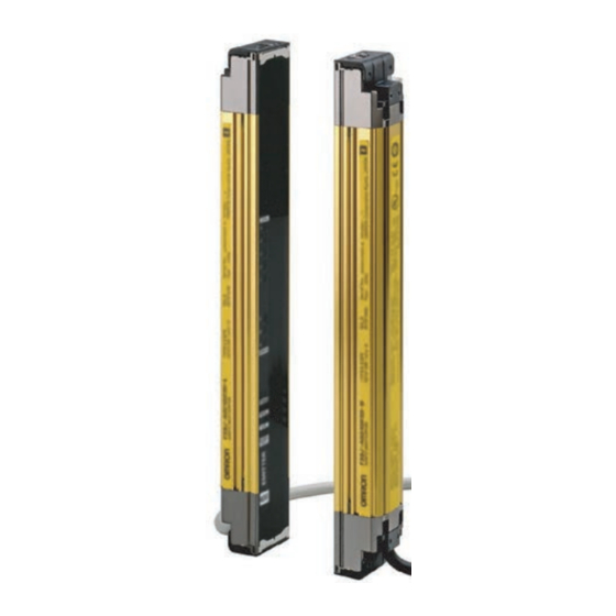 Omron Sti F3SJ-A  01TS Series Quick Installation Manual