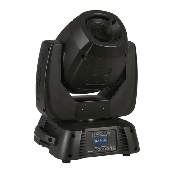 SHOWTEC Infinity iS-100 Manual