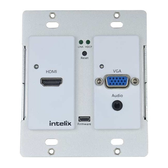Intelix AS-1H1V-WP Installation And Operation Manual