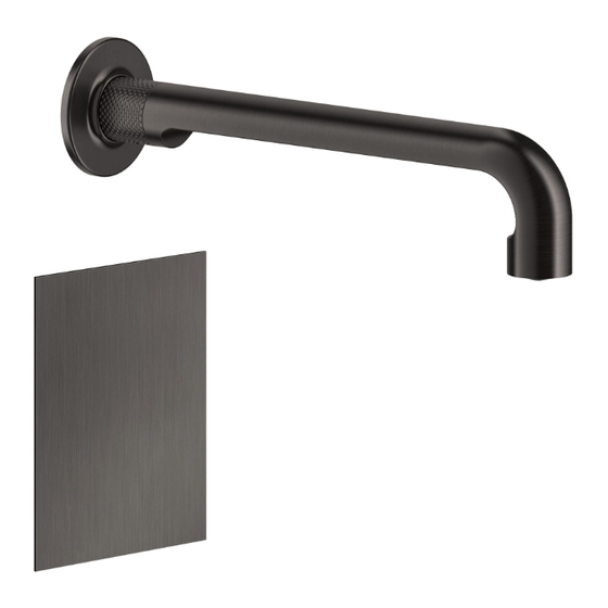Gessi INCISO 58107 Manual
