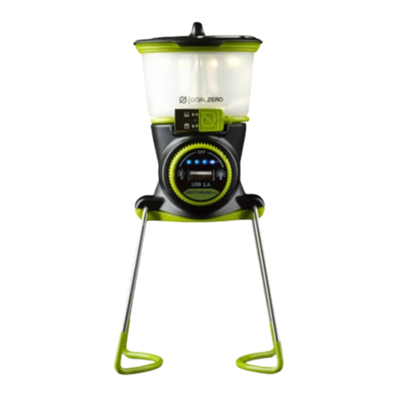 Goalzero Lighthouse Mini User Manual