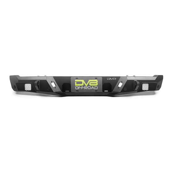 DV8 OFFROAD RBGL-12 Installation Manual