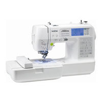 Brother SE 350 - Compact Sewing & Embroidery Combo Machine Operation Manual