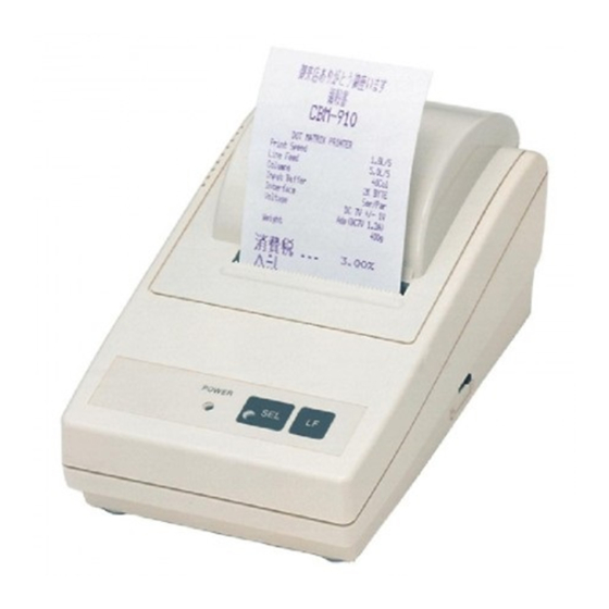 Citizen iDP-3110 User Manual