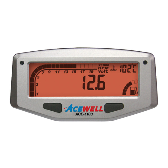 Acewell ACE-100- User Manual