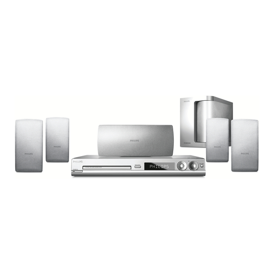 Philips HTS3100 Series Manuals