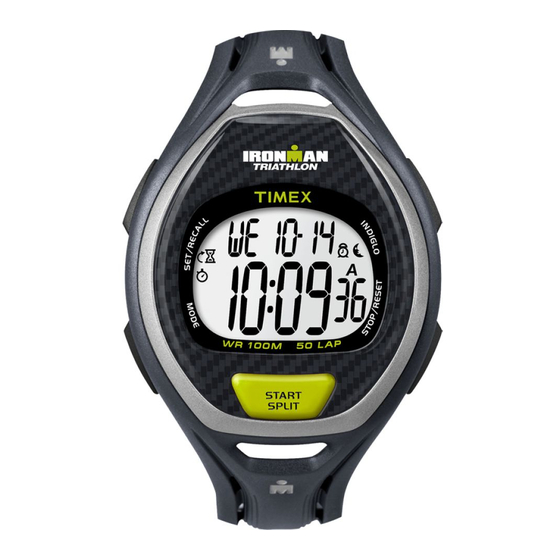 Timex IRONMAN 50-LAP Manuals