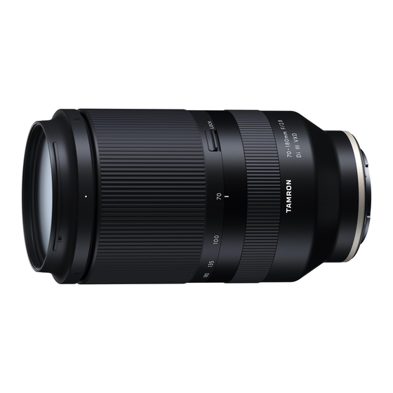 Tamron A056 Owner's Manual