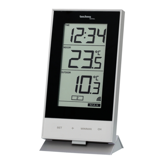 Technoline WS 9900 Temperature Station Manuals