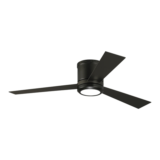 Monte Carlo Fan Company 3CLYR52 D-V1 Series Owner's Manual And Installation Manual