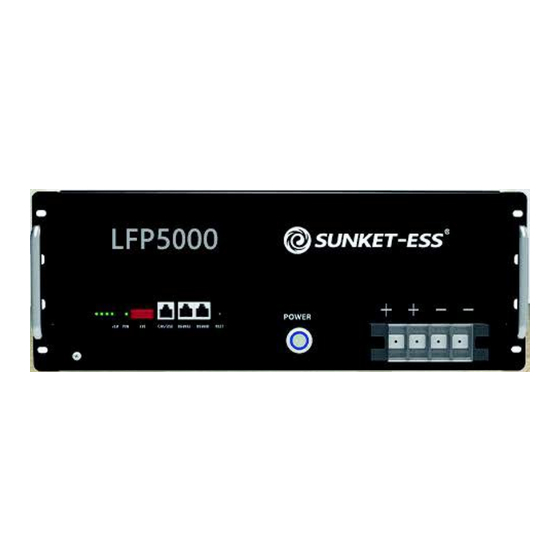 SUNKET-ESS LFP5000 Operation Manual