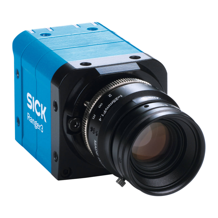 SICK Ranger3 - 3D Vision Camera Quick Start