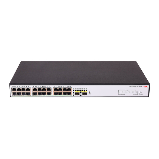 H3C S1600V2 Series Installation Manual