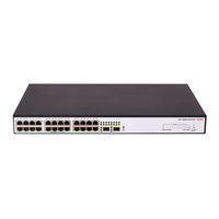 H3C S1600V2-26S L2 Web Configuration Manual