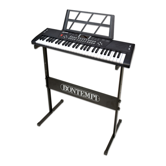 Bontempi 16 5435 Owner's Manual