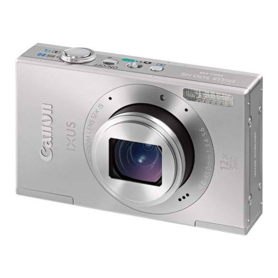 Canon POWERSHOT ELPH 520 HS User Manual