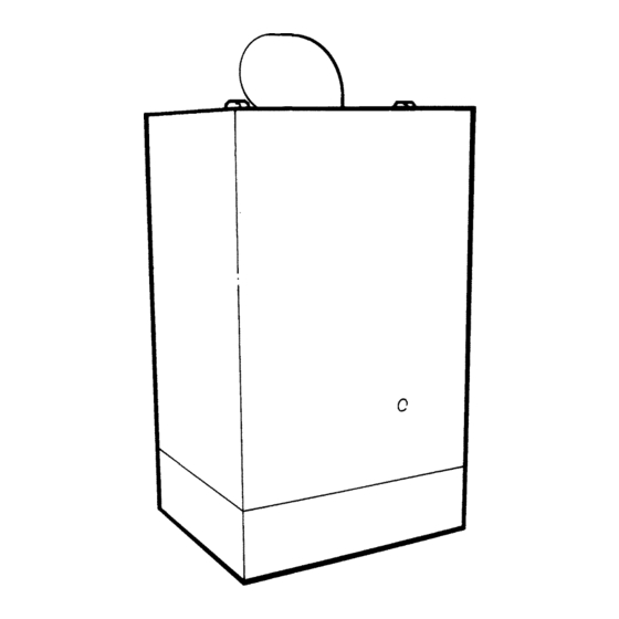 Glow-worm Economy Plus 60F Instructions For Use, Installation & Servicing