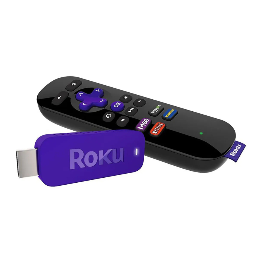 Roku streaming stick Get Started