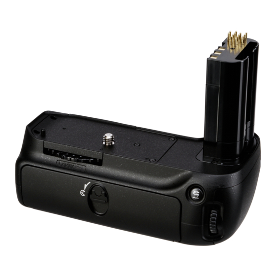 Nikon MB-D80 User Manual