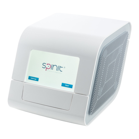 BIOSURFIT Spinit Series User Manual