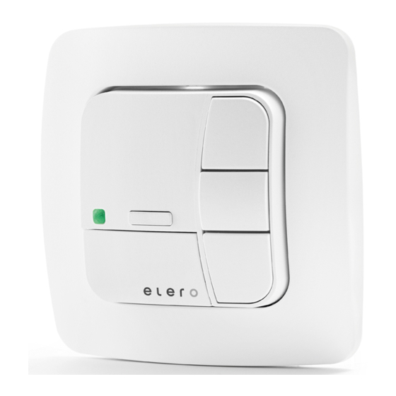 elero UniTec-868 Operating Instructions