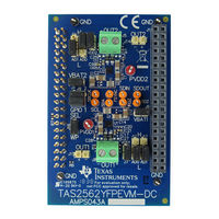 Texas Instruments TAS2562YFPEVM-DC User Manual