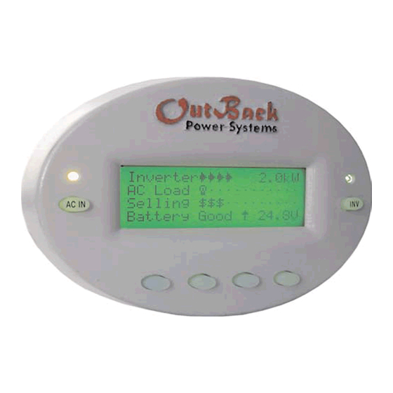 Outback Power Systems MATE Installation And User Manual