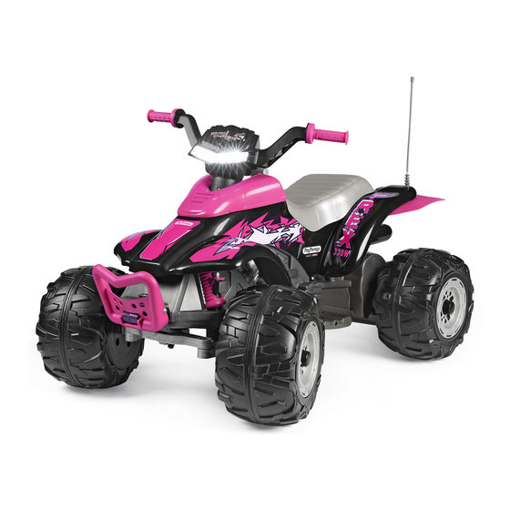 Peg-Perego Corral T-Rex Pink Use And Care Manual