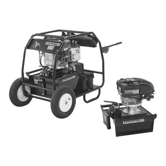 Enerpac ZG Series Instruction Sheet