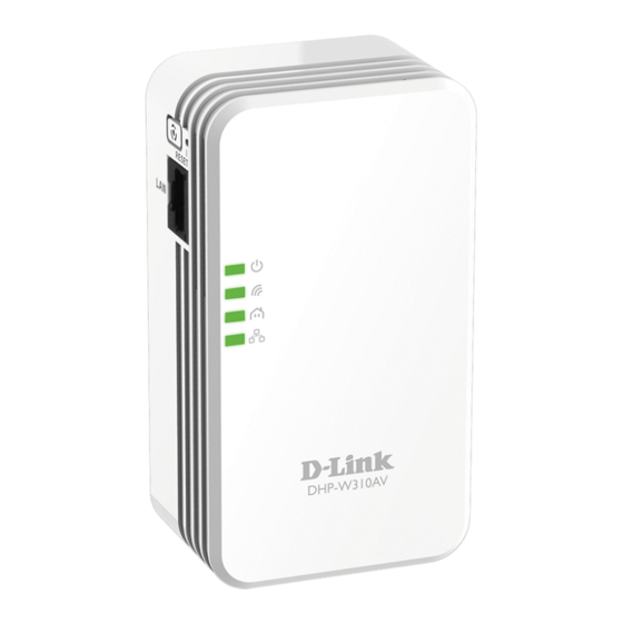 D-Link DHP-W310 Manuals