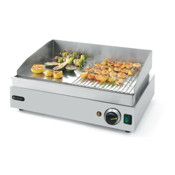 Hendi GRIDDLE 203149 User Manual