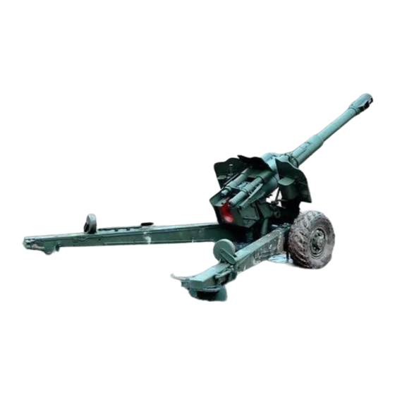 User Manuals: CROSS-RC D20 Scale Howitzer Gun