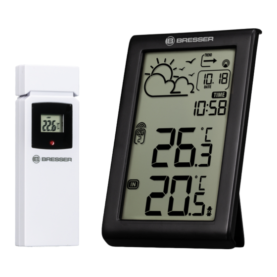 Bresser MeteoTemp W - DCF RC Instruction Manual