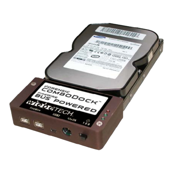 WiebeTech FCD-BP User Manual