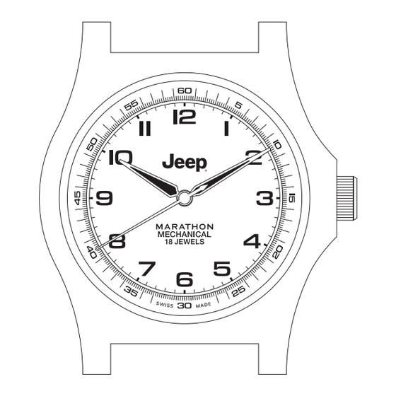 Marathon 41MM JEEP WILLYS SSGPM Mechanical Manual