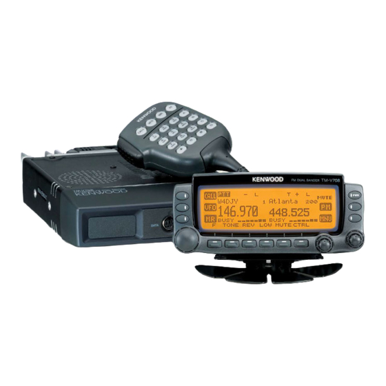Kenwood TM-V708A Service Manual