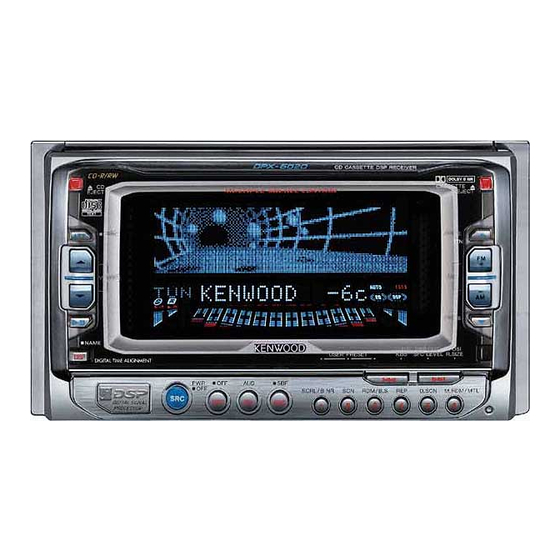 Kenwood DPX-6020 Service Manual