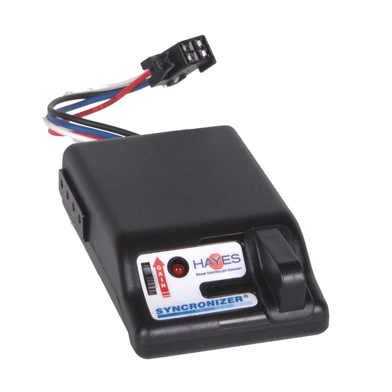 Hayes 81725 Installation Manual