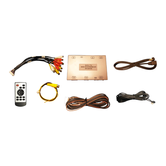 Nav TV NTV-KIT724 Quick Start Manual