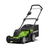 GreenWorks G48LM41 Operator's Manual