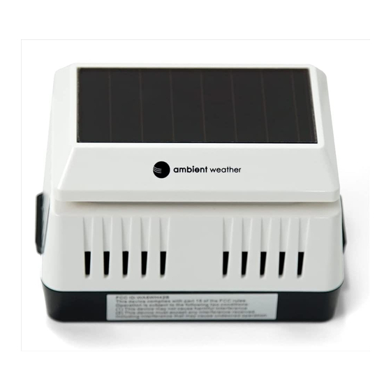 Ambient Weather PM2.5 User Manual