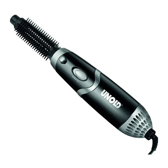 Unold BRUSH Instructions For Use Manual