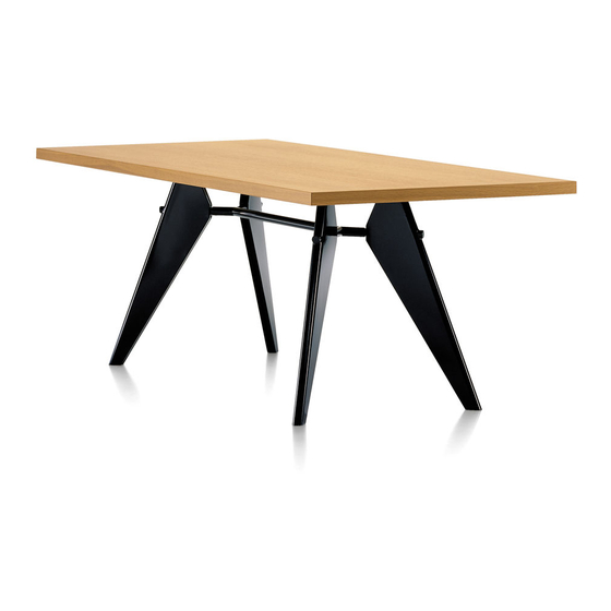 VITRA EM Table Assembly Instructions