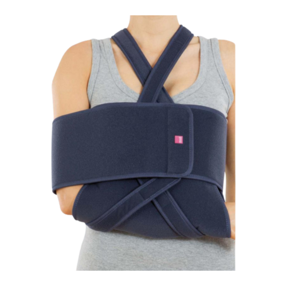 medi Shoulder sling Manuals