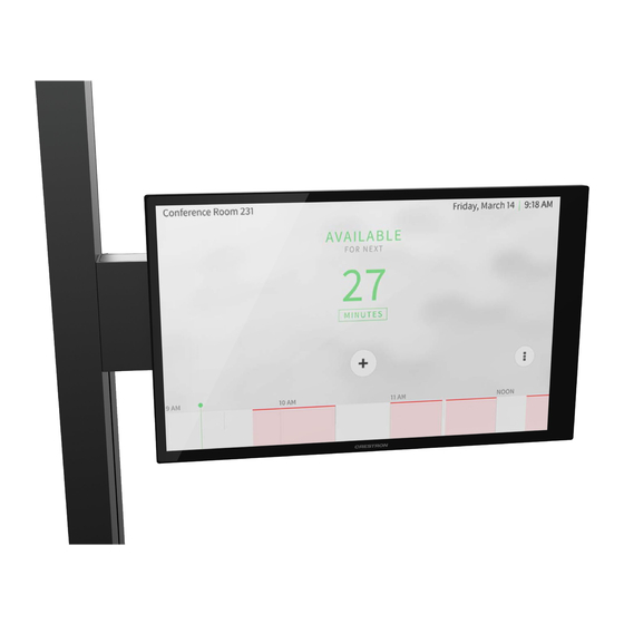 Crestron TSW-770-MUMK Quick Start Manual