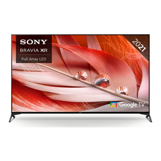 Sony Bravia XR-50X9 J Series Reference Manual